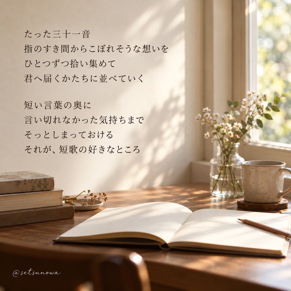 setsunowa's tweet photo. ｢たんか｣
 
#紲鳴の空白 #ポエム #詩 https://t.co/Nzkl2fOora