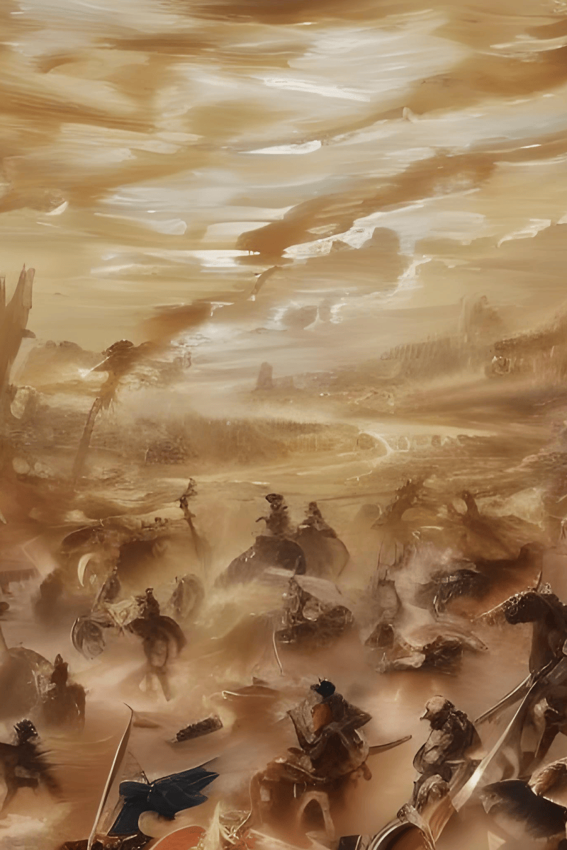 Ateeq41544615's tweet photo. [In the dark stable, the horn of the guardian knight echoes, moxa smoke curling above—an epic moment of ancient valor.]， https://t.co/oUTelLGdPv