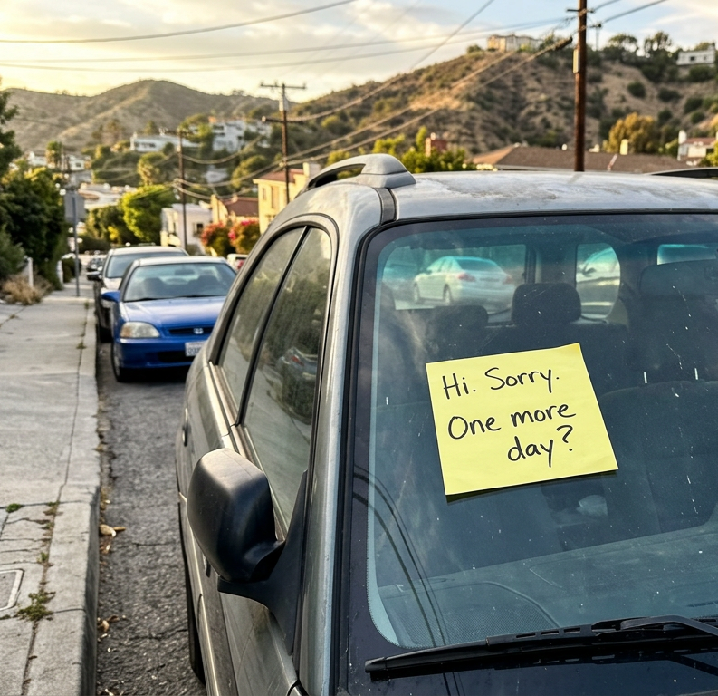 LAFDtalk's tweet photo. Is it needy to ask you to move your car three days in a row?

Yup. 🚩🚩🚩

We get it -- it’s a lot. Thank you for moving your car again. Red Flag parking restrictions are extended one more day, to Sunday at 6AM.

https://t.co/jEtSmiGuIE https://t.co/kzmUn674zh