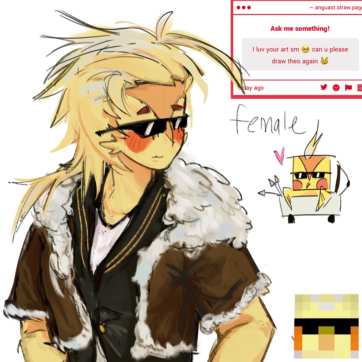 Cheryl1098hamb's tweet photo. hey
#unstableuniverse #uu #boosfer #theobaldthebird #eggchan https://t.co/grbuAzJ7sn