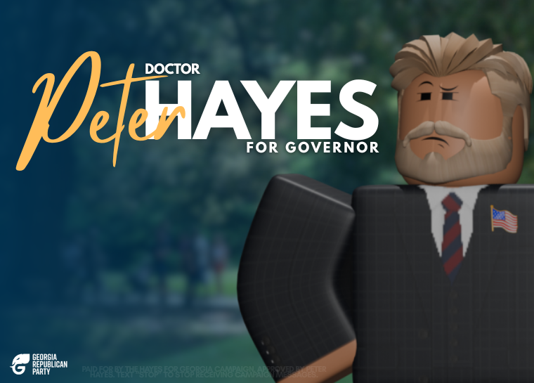 RealPeterHayes's tweet photo. But unlike Tom Fisher, I'll be a Governor that wont lie and scream over Twitter.

Peter Hayes 4 Governor.
Lets win this Georgia! https://t.co/iLg87kvous