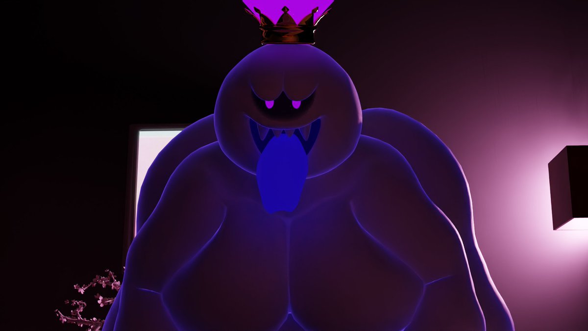 kazhammerpaw's tweet photo. woke up to king boo in my bed! i hope he knows whose room he came into...

King boo model not mine! https://t.co/xZ7lq13SB3