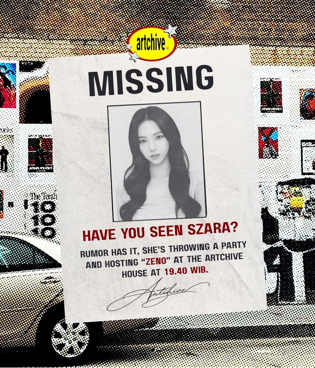 folkKARlNA's tweet photo. ⠀

So… SZARA's got something planned for today. “ZENO” at 𝘁𝗵𝗲 𝗔𝗿𝘁𝗰𝗵𝗶𝘃𝗲 𝗛𝗼𝘂𝘀𝗲, anyone? You know damn well this could go either way.

Host: SZARA
What: ZENO
When: 19.40 WIB

Pull up. Let's see who folds first. © 𝗧𝗵𝗲 𝗔𝗿𝘁𝗰𝗵𝗶𝘃𝗲, 2026.

⠀ https://t.co/uvJkbnXEqI