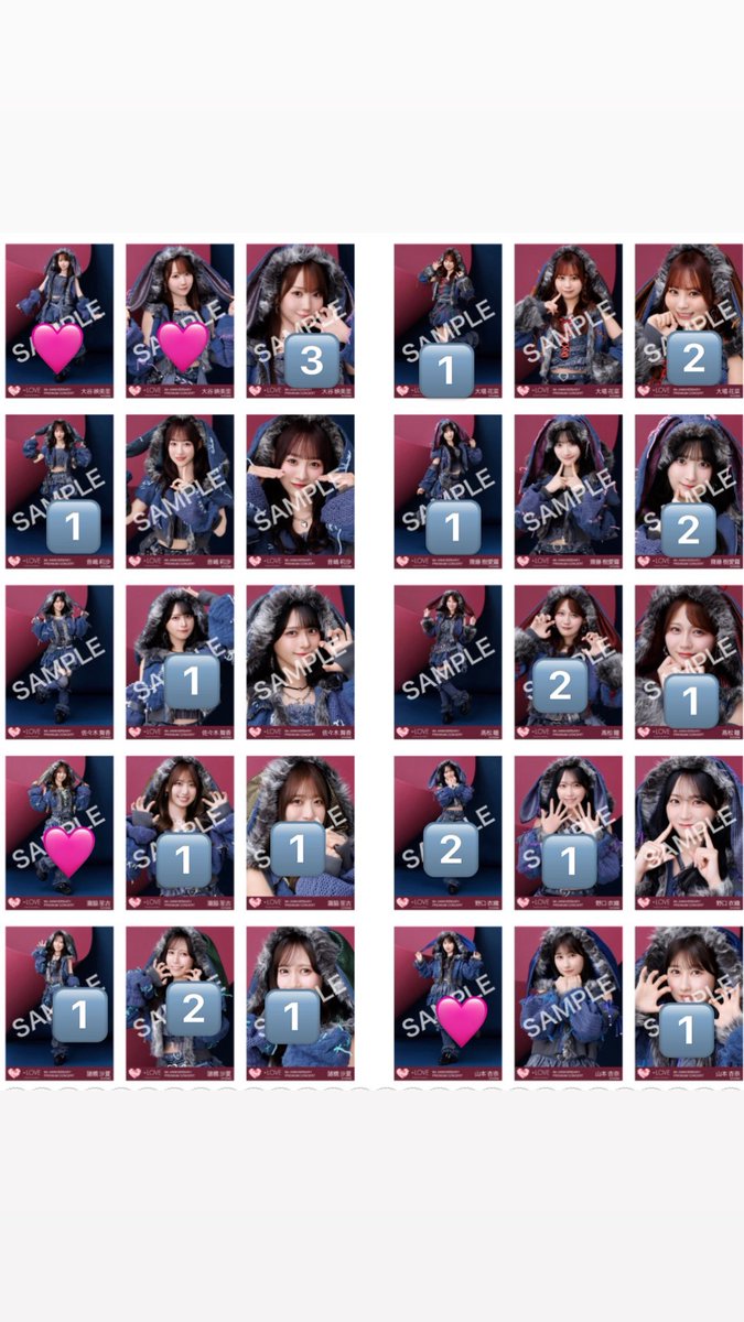 nyoon_106482's tweet photo. イコラブ 生写真 トレ 闇堕ちうさぎ 
恋はじめました　バレエコア

譲)画像 数字,その他過去品

求)🩷,野口大場過去品

郵送でのお取引希望です。

お気軽にお声掛けください。 https://t.co/J8f5FPKCmL