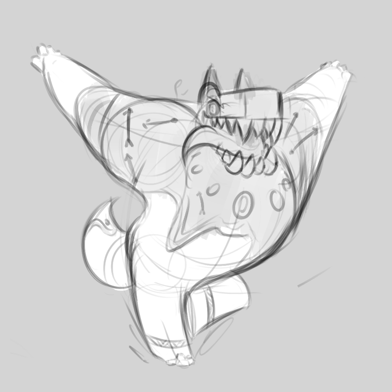 AtlasAerovos's tweet photo. A couple more sketches of this guy... he really is a character from a movie...

#Wookada https://t.co/GxFmJjgbPE