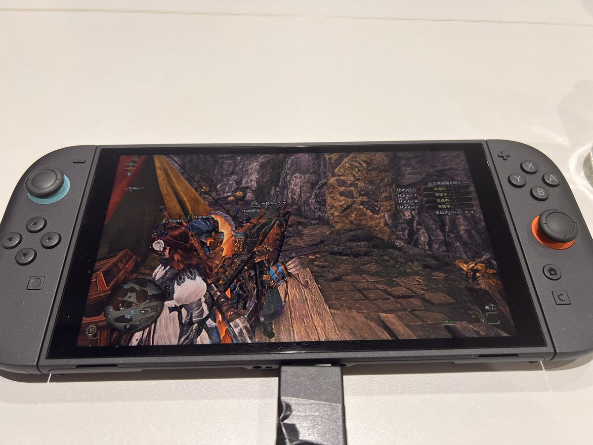 HIROppiy0204's tweet photo. モンハン部(カプコン)に招待されてNintendo Switch 2 版『モンスターハンターワイルズ』体験会に来ました！ #PR #モンハン部体験会
↑定型文

4人プレイでラギアクルス討伐
その後セルレギオス討伐TA対決✨

見事優勝してTシャツゲット🏆

ご一緒して頂いた方ありがとうございました😊 https://t.co/5NE0Po0JR8