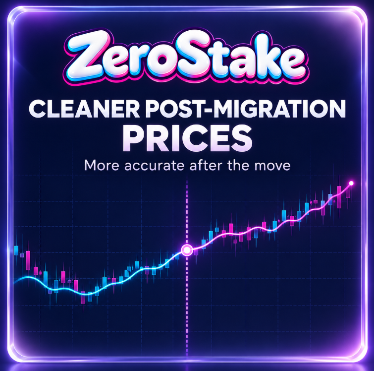 ZeroStake_sol's tweet photo. We will continue to provide our users with the cleanest trading experience completely free of charge.

All we ask is you bag work $zerostake in order to increase the prize pool. https://t.co/bJPPRZBTr5