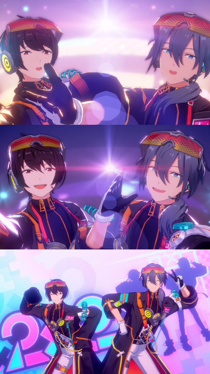 oi417_nk's tweet photo. Knightsの軍師とCrazy:Bの軍師（？）🧪🥼💙🩶 https://t.co/YsYGSB8DHK