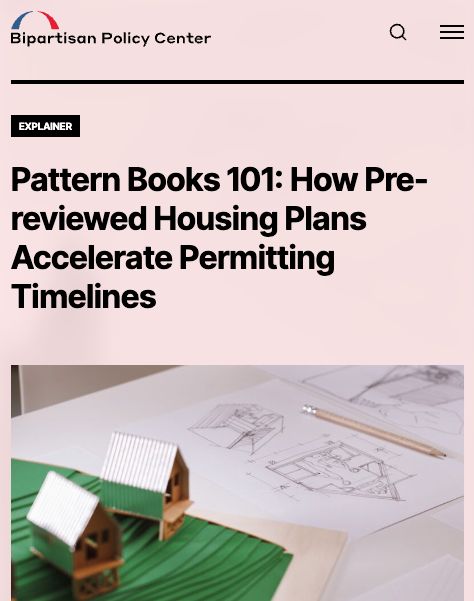 cayimby's tweet photo. Pre-reviewed home designs cut permit time, but only alongside wider reforms.

Claremore, OK officials estimate 80% faster approvals. 

But Cupertino's designs have produced only three backyard homes because other reviews still apply. https://t.co/1U0EI28zlK