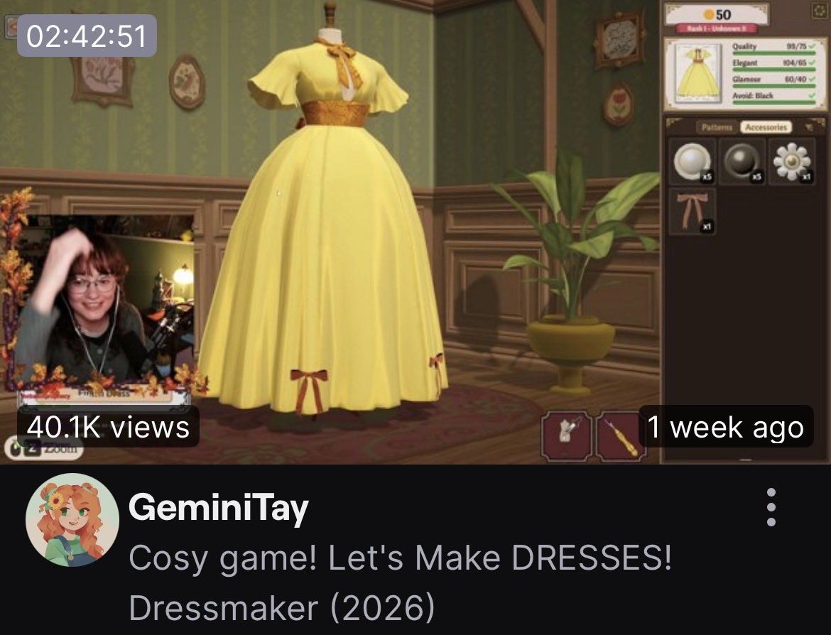 rubysomberroses's tweet photo. “cosy game” in half her titles ome
yes she does a lot of minecraft content! she also described herself as doing a lot of cosy games 😭 making issues out of nothing i swear https://t.co/DHdjk5vcek