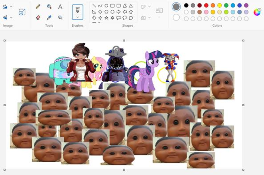 stinky_kiddd's tweet photo. i was trying to explain the absurdity of the "my family (me and my 5 wives and our children)" but i couldnt find the original pic so i had to recreate it myself https://t.co/r5UJD40wif