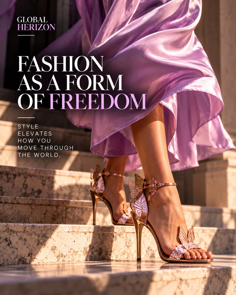 GlobalHerizon's tweet photo. Fashion is more than what we wear. It’s how we express individuality, confidence, and freedom. True style has no boundaries — it moves with us, evolves with us, and tells our story without words. ✨

#GlobalHerizon #FashionFreedom #WomenInStyle #LuxuryFashion #SelfExpression https://t.co/kGoQ4I6XM8