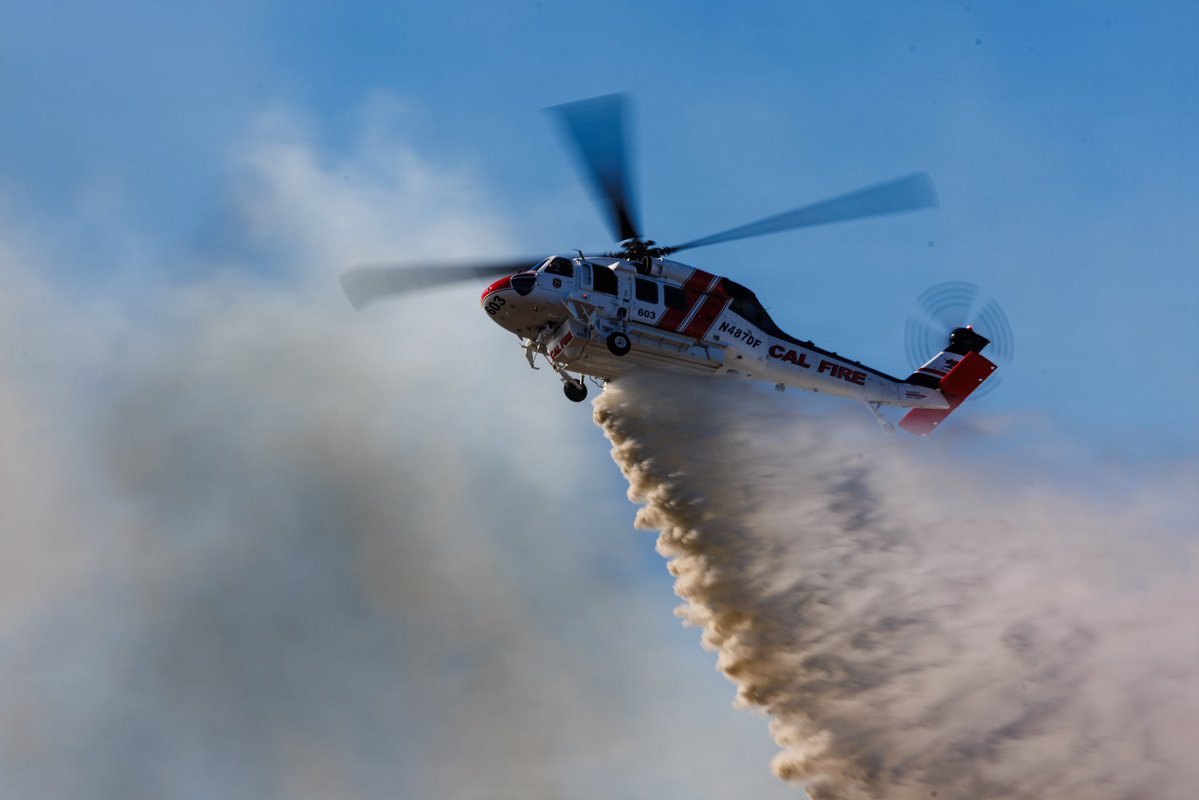 GovPressOffice's tweet photo. Thanks to quick, around the clock work by local and state first responders, the #BrysonFire stayed within its current footprint with no structures damaged or destroyed.
State resources continue to assist the federal government with the #HendersonFire at Camp Pendleton.
And state resources & personnel continue to assist local emergency personnel around the clock in battling the #NorteFire.