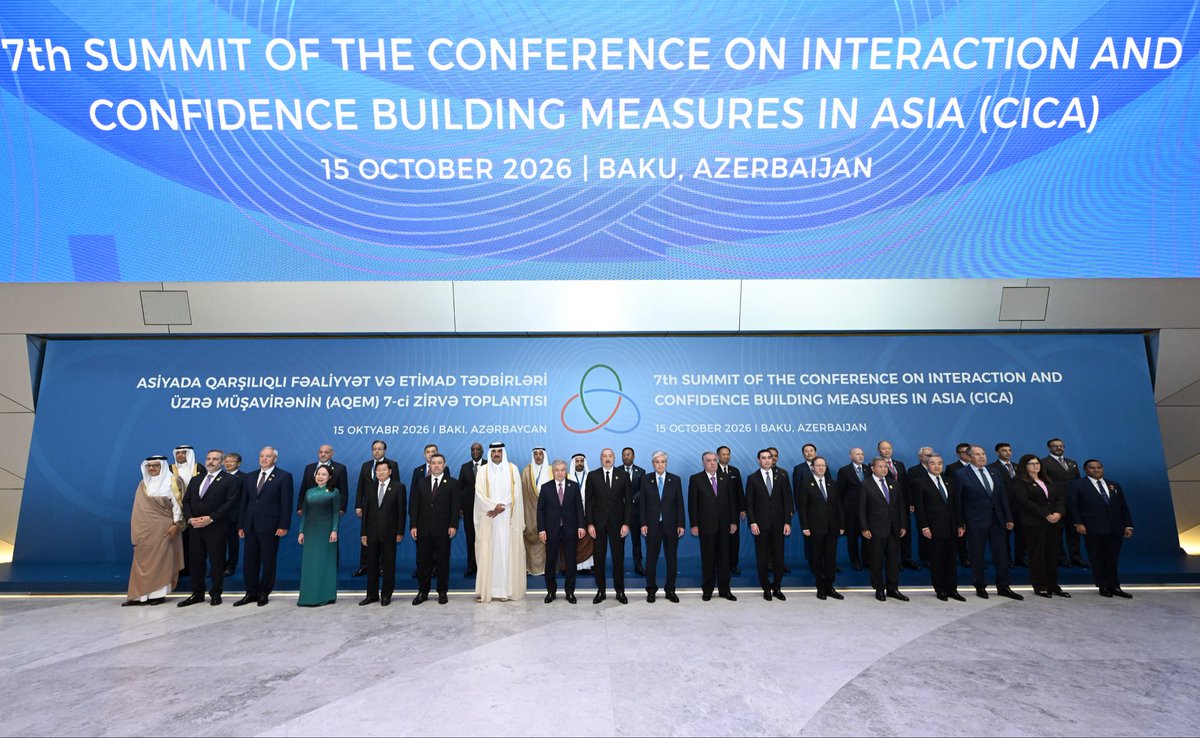 HMVijithaHerath's tweet photo. Delivered Sri Lanka's statement at 7th CICA Summit. We endorsed the theme on connectivity, digitalisation and sustainable growth, emphasising that stronger regional links and closer partnerships are key to unlocking Asia' s economic potential.

#CICA #CICASummit #RegionalConnectivity #SustainableGrowth