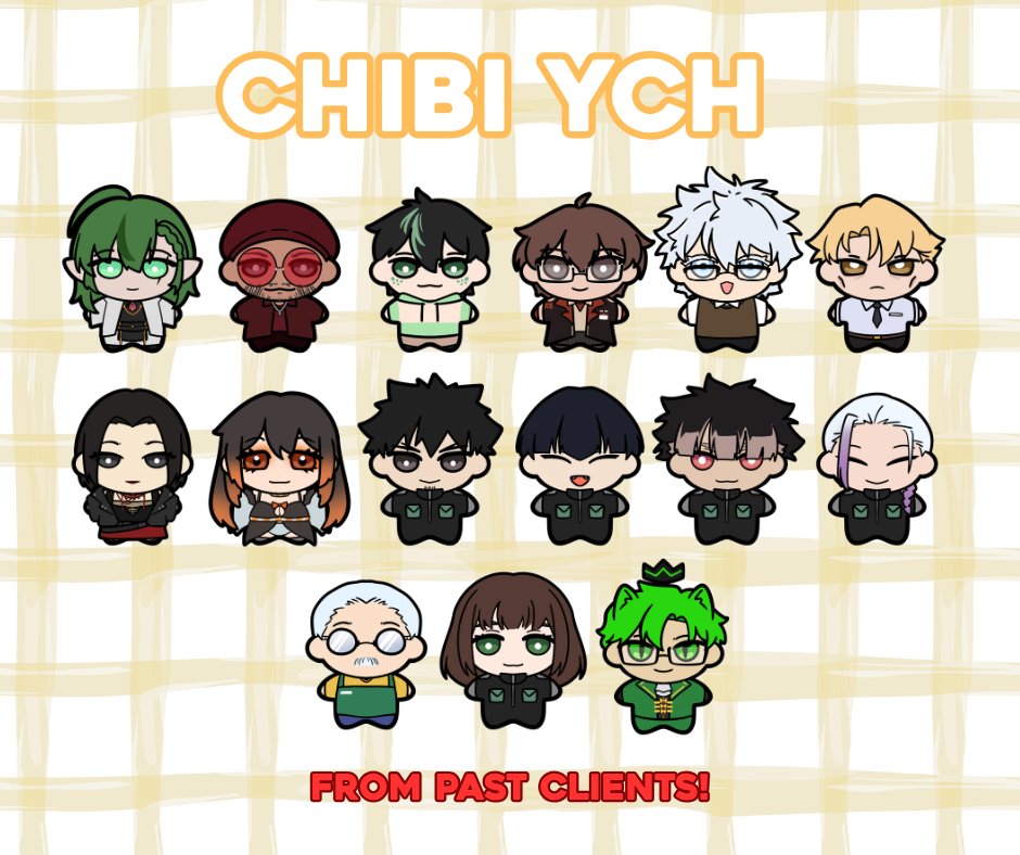 tamadakoo's tweet photo. ๐๐๐๐๐๐๐๐๐ ๐๐๐๐๐๐๐๐๐๐๐ ๐๐๐๐!
๐จโฑ50 ONLY per YCH chibi!
๐ธMOP: GCash or GoTyme ONLY
#EmergencyCommission #YCHCommissions #ArtCommissions https://t.co/uZsy0aeEhJ