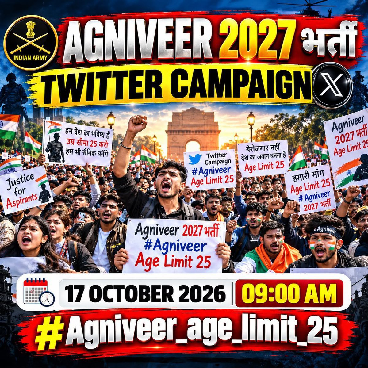 Arjun2qzk's tweet photo. #agniveer_age_limit_25 https://t.co/sFE3o6Ubeb