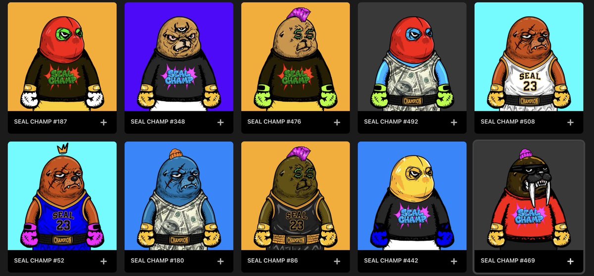 SealChampX's tweet photo. 10 FRESH MINTS ON SEALCHAMP! 🦭🔥

Shoutout to @Xrp713 making moves and showing love to the Champs! 👽💎

Real ones know. 🤝

https://t.co/EcG0baIxkE https://t.co/5vaTBftrEV