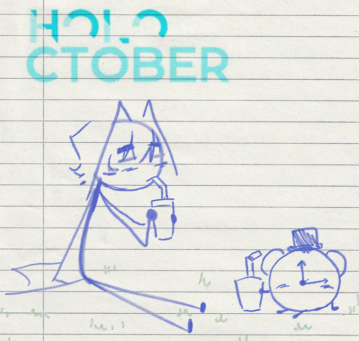 josely_n_n's tweet photo. #holoctober 
#kronillust
day 16 woooaaw https://t.co/GIbAl4kmv5