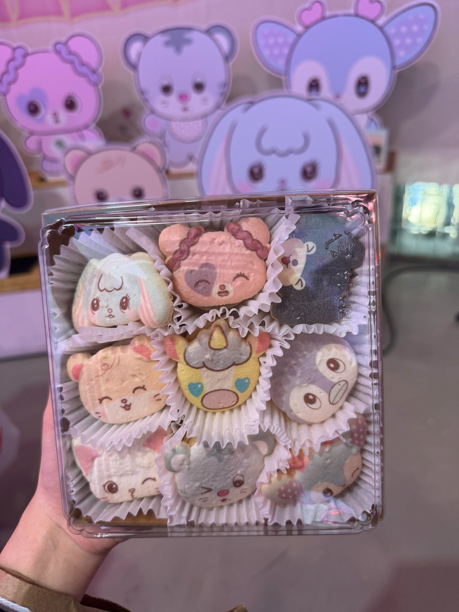 godmitzu's tweet photo. TWICE gave out TDOONGZ macarons and Pocky to everyone who came to the fan party! https://t.co/Fhp0ZNThCY