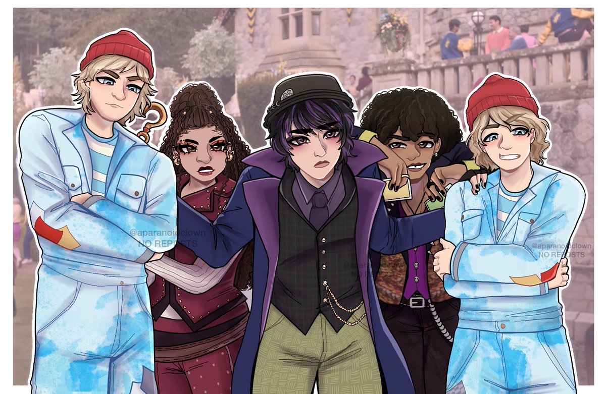 aparanoidclownn's tweet photo. manners, hatter☝️🤓 (finally finished this gahlee) || #descendants #descendants5 #descendantsfanart #descendantswickedwonderland #d5fanart https://t.co/BaiTtV9iAD