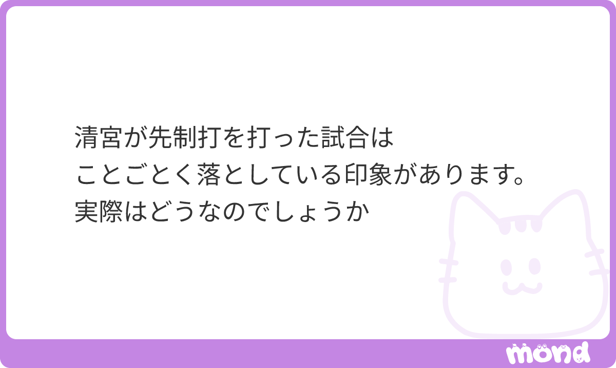 fs_inumi2's tweet photo. 新庄政権で清宮先制時は32勝9敗、勝率.780です。

勝利を呼ぶ太郎です。 https://t.co/XuXg1ER91k