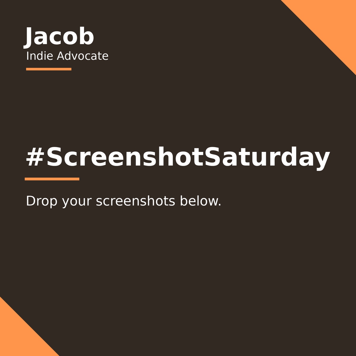 JacobIndieAdv's tweet photo. It's #ScreenshotSaturday!

Indie devs, show us what you've been working on this week!

Drop your screenshots below. We'd love to see your games! 👇

#indiedev #indiegame #gamedev https://t.co/OfJlhUTuk9