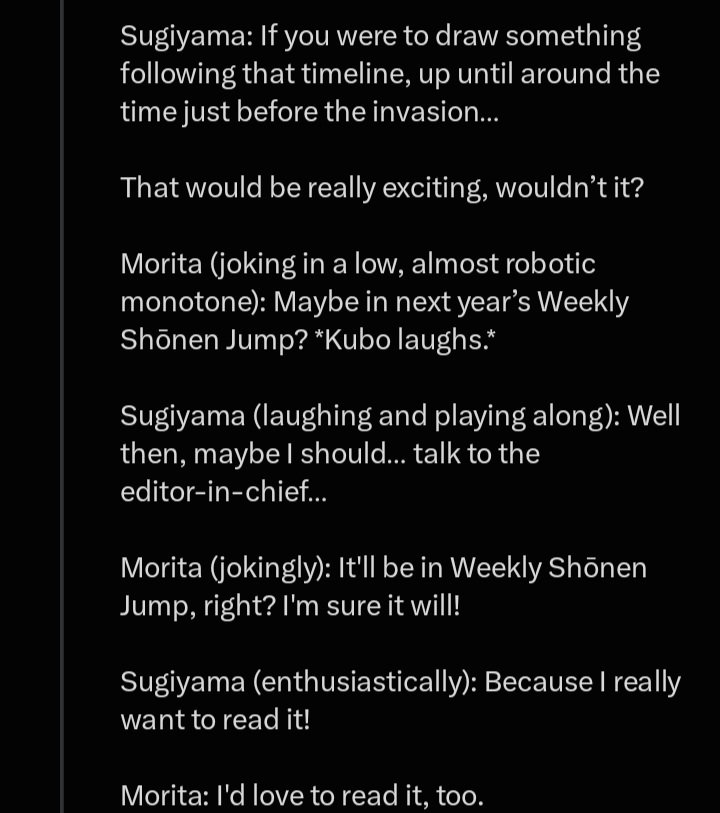 reze__________'s tweet photo. What does this supposed to mean??😭😭😭😭we are getting it?😭😭👀
#BLEACH https://t.co/fFJJE2CLs0