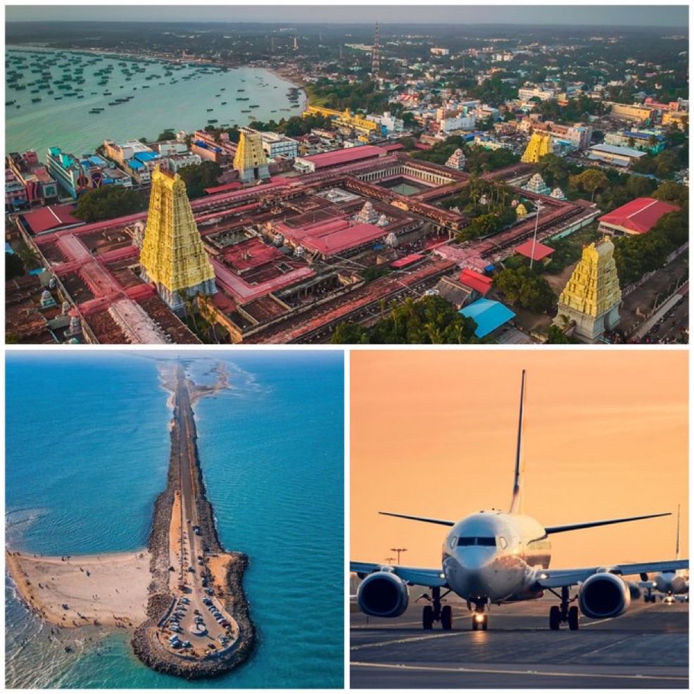 UpdatesChennai's tweet photo. 🚨Tamil Nadu Industrial Development Corporation (TIDCO) has applied to the Ministry of Civil Aviation for site clearance to construct a new airport in Rameswaram.... #TN #Infra ✈️ https://t.co/NRsHx1PUI5