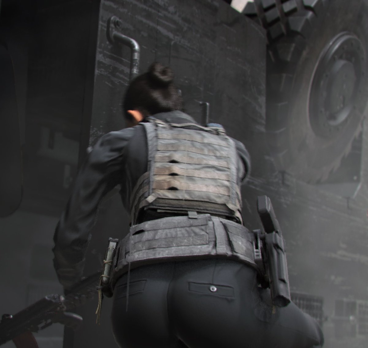 madcap412's tweet photo. Damn, I didn’t know that Valeria got caked up in COD Modern Warfare 4

I owe Activision an apology, I wasn’t familiar with their game https://t.co/oSmoMtwB5k