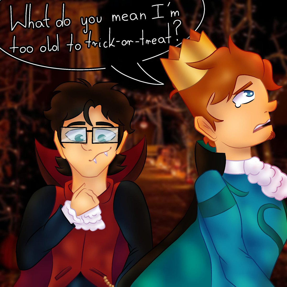 vickkyyy_18's tweet photo. MathleteWeek2026 Day 3: Halloween !!💚💙

HAPPY HALLOWEEN!! 🎃🧡🖤

Spencer told him they can dress up, but no trick-or-treating 

#mathleteweek2026 #disventurecamp #loganxspencer #dctwt https://t.co/md7HNf0lEW