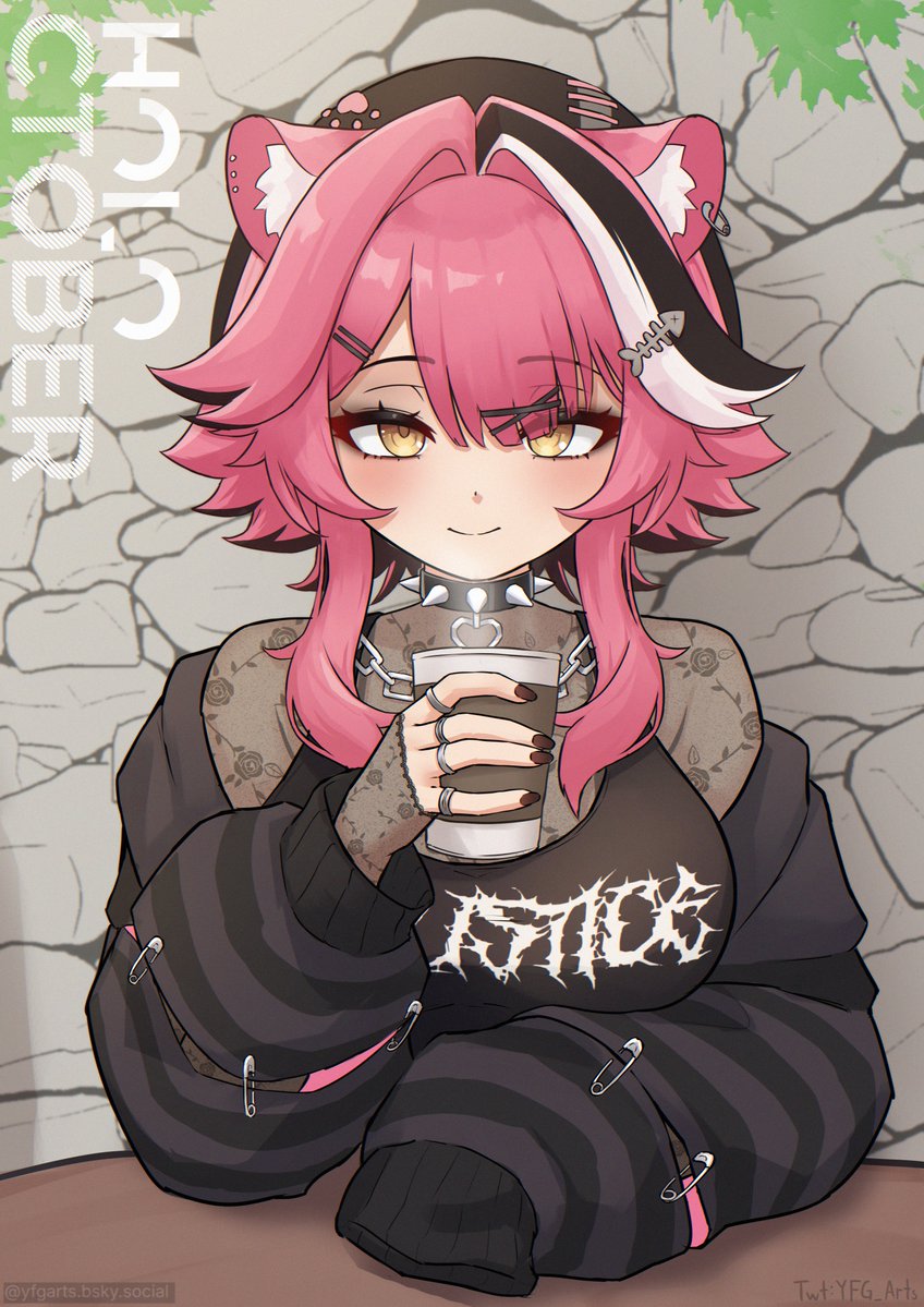 YFG_Arts's tweet photo. HOLOCTOBER Day 30- Drinks

'Coffee date with a goth cat'
#RaorArt https://t.co/BsfphWxHQC