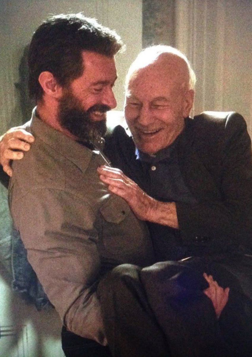 MCUFilmNews's tweet photo. Hugh Jackman pays tribute to Sir Patrick Stewart:

“We lost one of the greats of stage and screen today. And, in my book, a tremendous friend and man. I learned so much from him. I will miss you, Patrick Stewart, all of my days.” https://t.co/urujv92XZZ