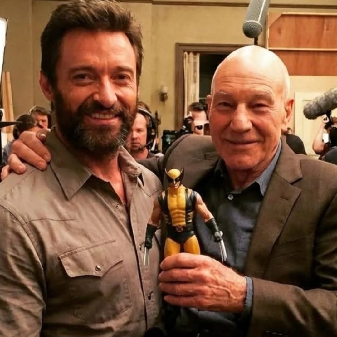 marvel_updat3s's tweet photo. Hugh Jackman pays tribute to Patrick Stewart:

“We lost one of the greats of stage and screen today. And, in my book, a tremendous friend and man. I learned so much from him. I will miss you, Patrick Stewart, all of my days.” https://t.co/DnxB2NCKl1