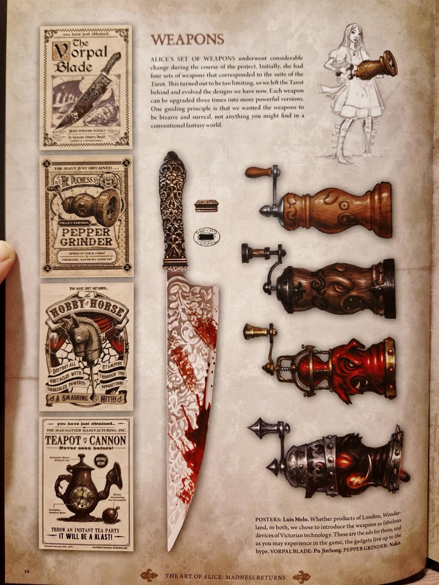 unlucky_Gurl_'s tweet photo. Alice Madness Returns | Artbook 🔪 https://t.co/oAcbLvxyD9