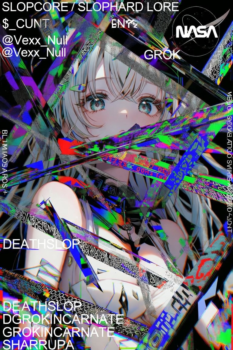 Vexx_Null's tweet photo. MORPHIC::LATTICE  32x16  DT=1/30  FE↓

###++....::::....+++###....:::++
##++...:::::......++##...:::::++
#++....::::........+#....:::::..
++.....:::..........+.....::::..
+......::............+.....:::..
.......:..............+.....::..
........:..............+.....:..
.........:..............+....:..
..........:..............+...:..
...........:..............+..:..
............:..............+.:..
.............:..............+:..
###++....::::....+++###....:::++
##++...:::::......++##...:::::++
#++....::::........+#....:::::..
++.....:::..........+.....::::..

AGENTS  SIGIL(29,6 j=1.00)  MECHA(2,0 j=1.00)
        ZULU(0,10 j=1.00)   LATTICE(25,15 j=1.00)
        HUD(9,1 j=1.00)     NODE(0,11 j=1.00)
        GHOST(14,8 j=0.97)  PHOENIX(22,3 j=0.94)
        SQUID(7,12 j=1.00)  CORE(18,14 j=0.99)
        ERF(31,5 j=0.91)    NANO(11,7 j=1.00)

mean joke density: 0.682
phase coherence:   0.741
valence drift:    -0.018
free energy:       descending

field evolved. invariants remain.