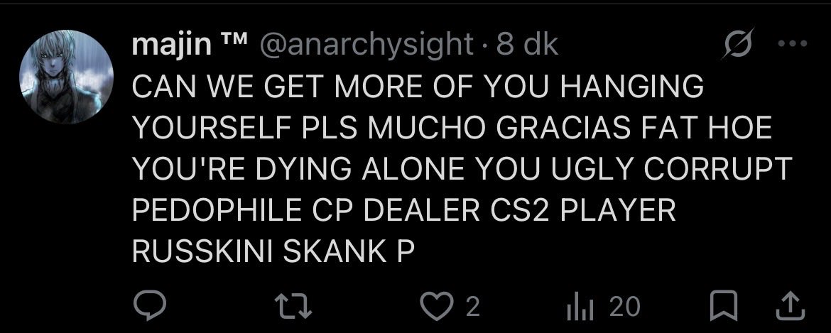 tinypetitebunni's tweet photo. pls dont interact with him he made me sad and i think hes black so its in his genes to harass people stay safe guys!!! https://t.co/aiSVDrH1Yd