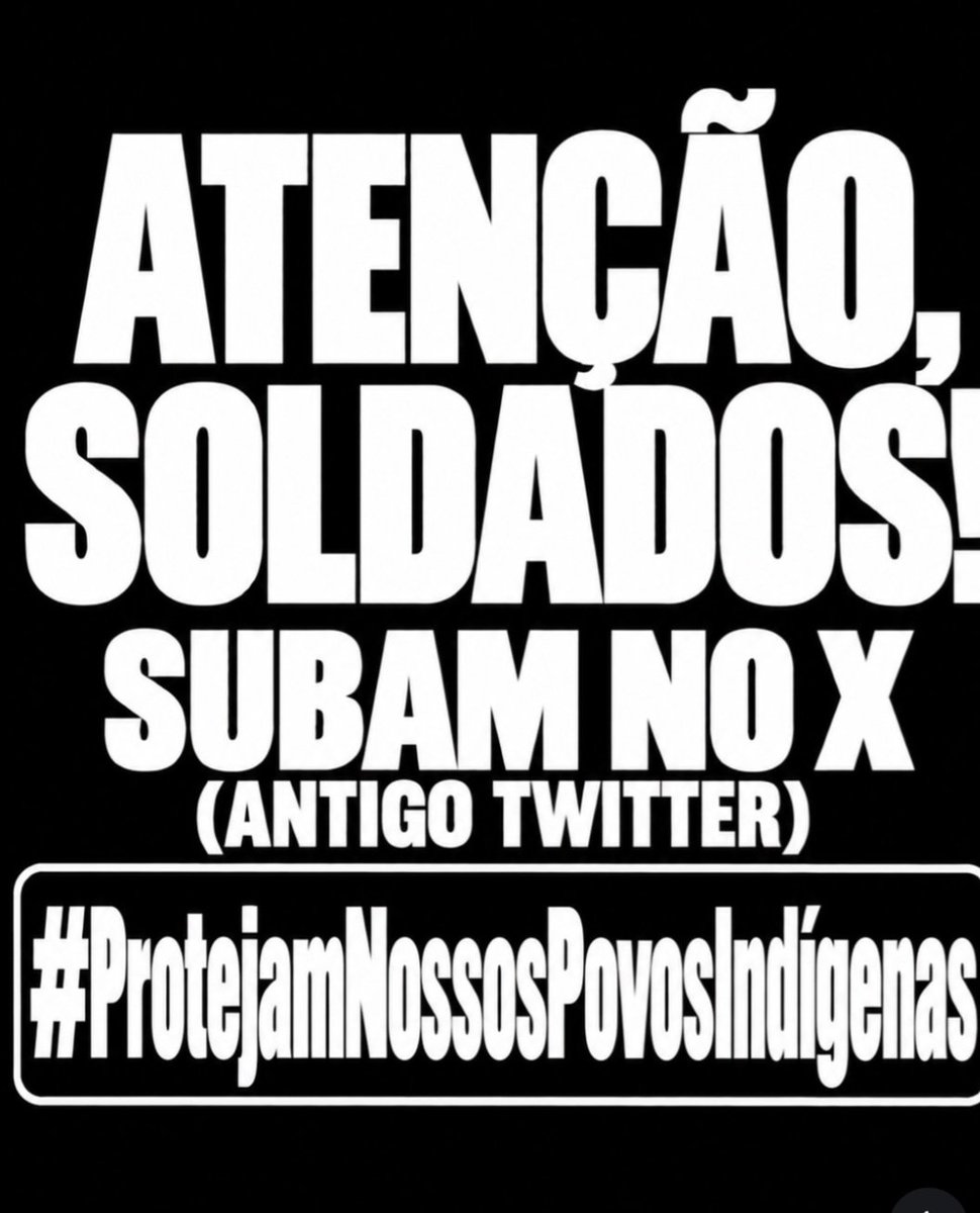 MahMarilene's tweet photo. TODOS JUNTOS, NA LULA E NA RESISTÊNCIA 👊

#ProtejamNossosPovosIndigenas
#ExercitoDosPovosIndigenas https://t.co/nQnf4Zynjc