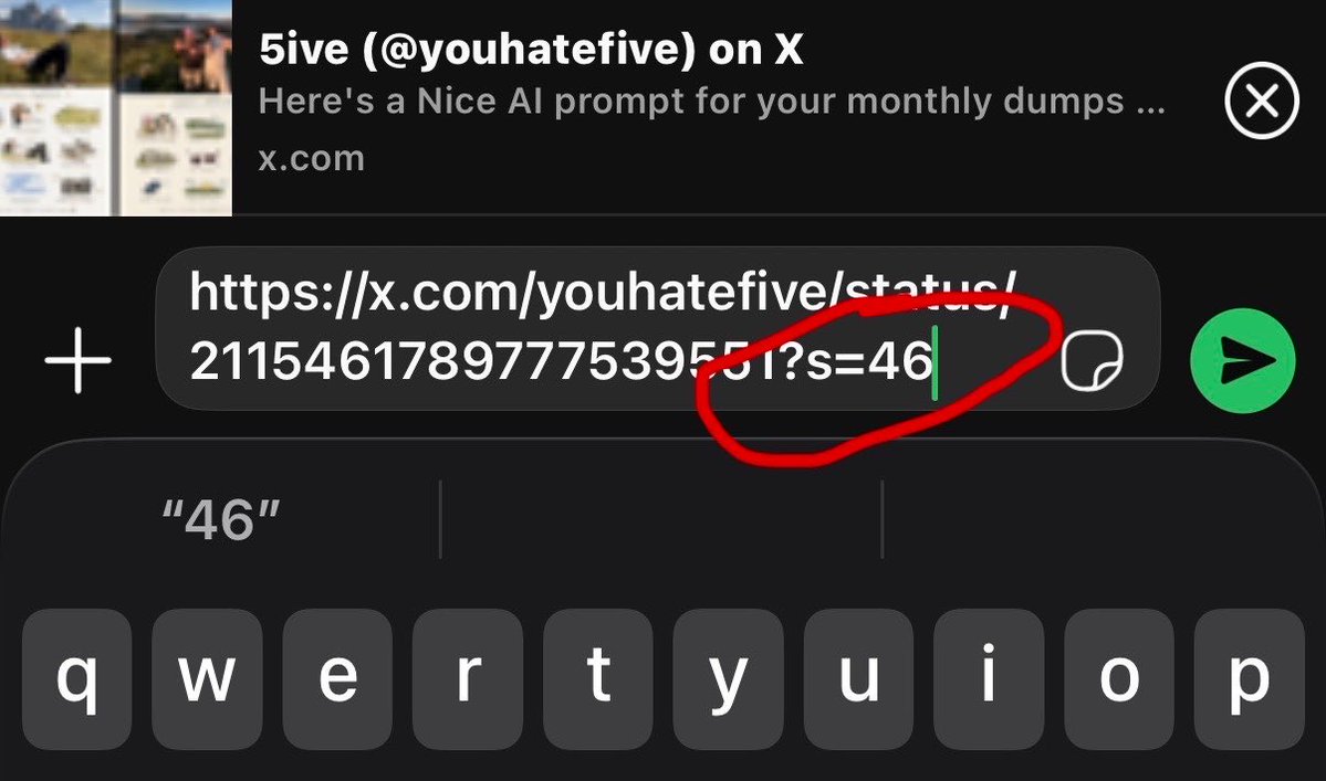 youhatefive's tweet photo. you can know a person's device type if it ends with a question mark and then:

s=46 iPhone
s=20 Browser
s=19 Android

You can try it on this tweet https://t.co/UhBjLyRlLV