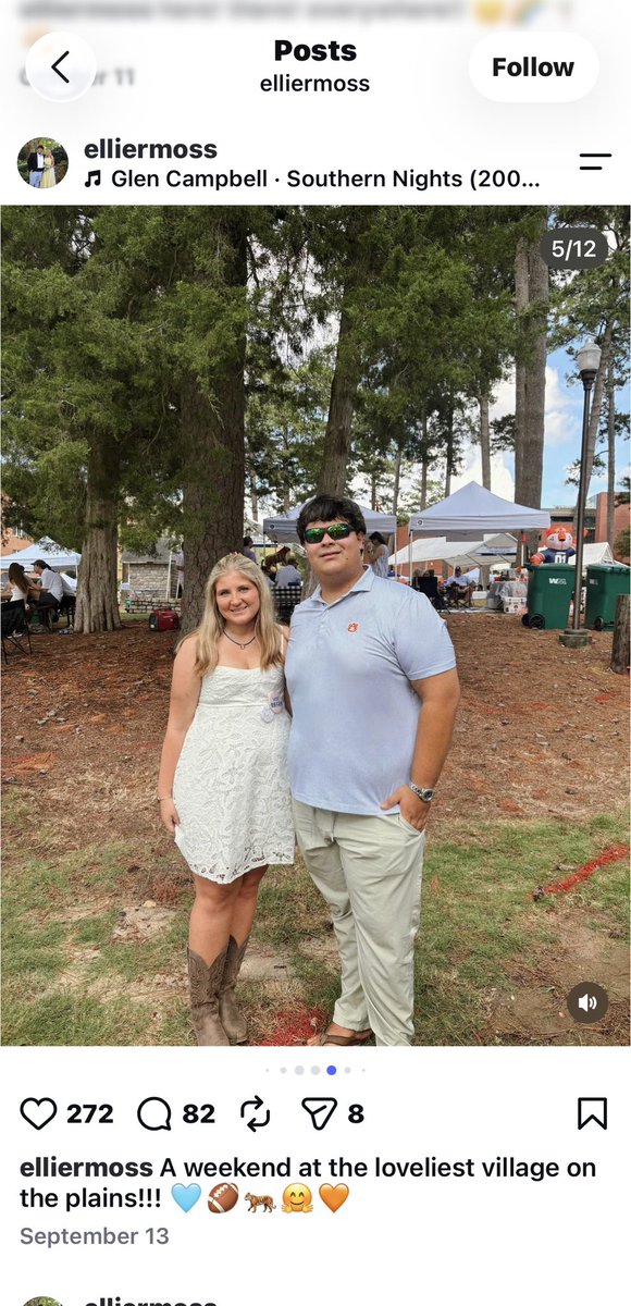 letpeanutloose's tweet photo. I would say average SEC couple but holy fuck they are both so ugly. May just be what Auburn couples look like these days though. #chopped https://t.co/XAdqxXgGCc