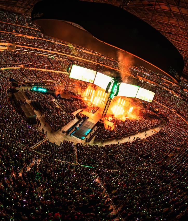 AboutMusicYT's tweet photo. BTS' Arirang World Tour has already generated over $561 million in revenue across 46 reported shows.

In September alone, the tour drew more than 282,000 attendees and grossed $57.7 million. https://t.co/K7qBdba4d2