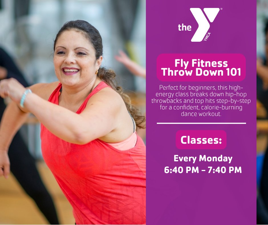 nwsymca's tweet photo. Dance your way to fit this fall! 💃🔥 NEW Latin Shop on Mondays, Fly Fitness Throwdown 101 on Tuesdays and Thursdays, and Zumba is BACK on Wednesdays! All classes at 6:40 PM and free with your membership! 

 #GroupExercise #SiouxlandYMCA #DanceClasses #140th https://t.co/GKI782Si2Y