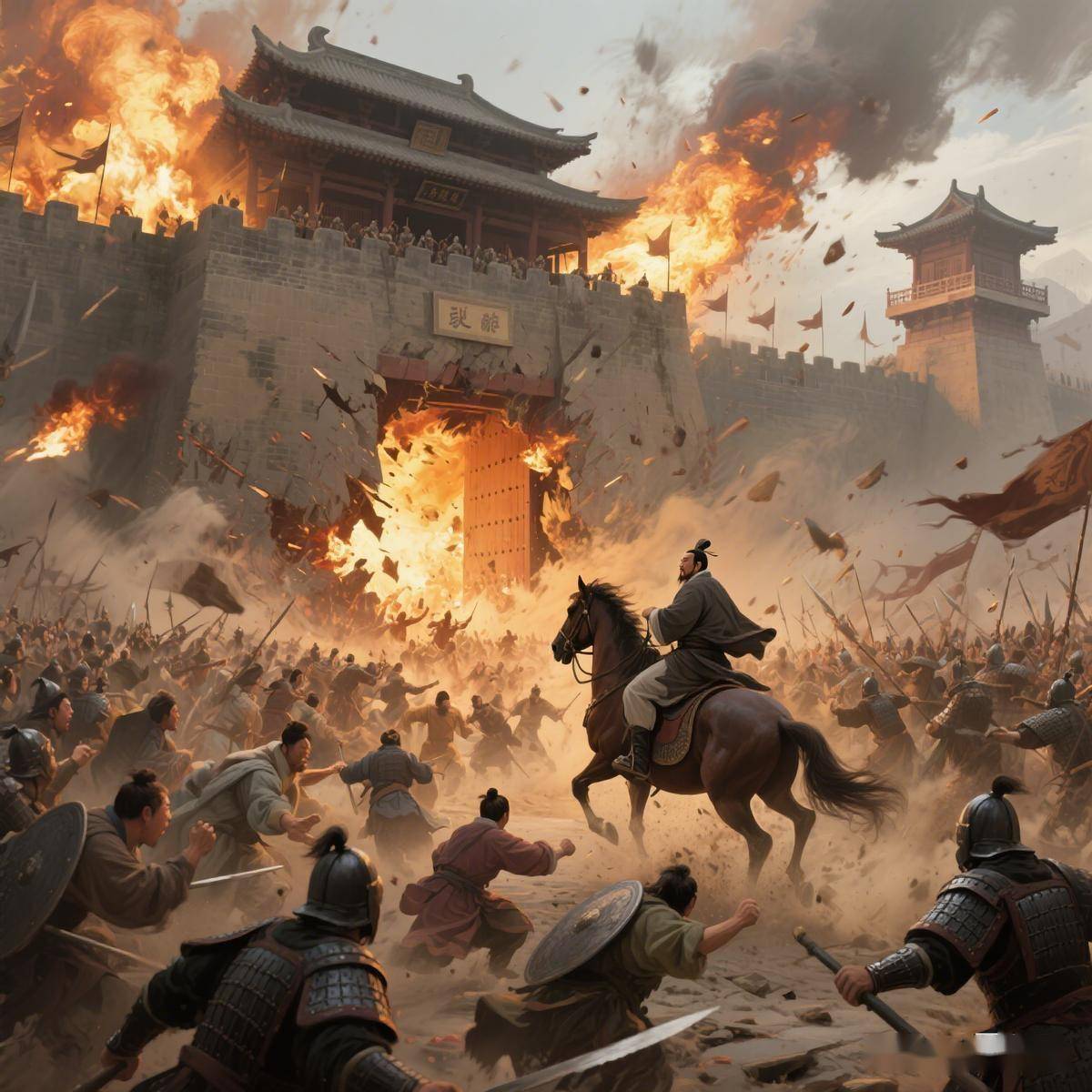 yukiyukinkos's tweet photo. [古戦で敵の拠点を剿撃し、武器を鍛え直し、再び戦場へ向かう！]， https://t.co/QvlkGpSK55