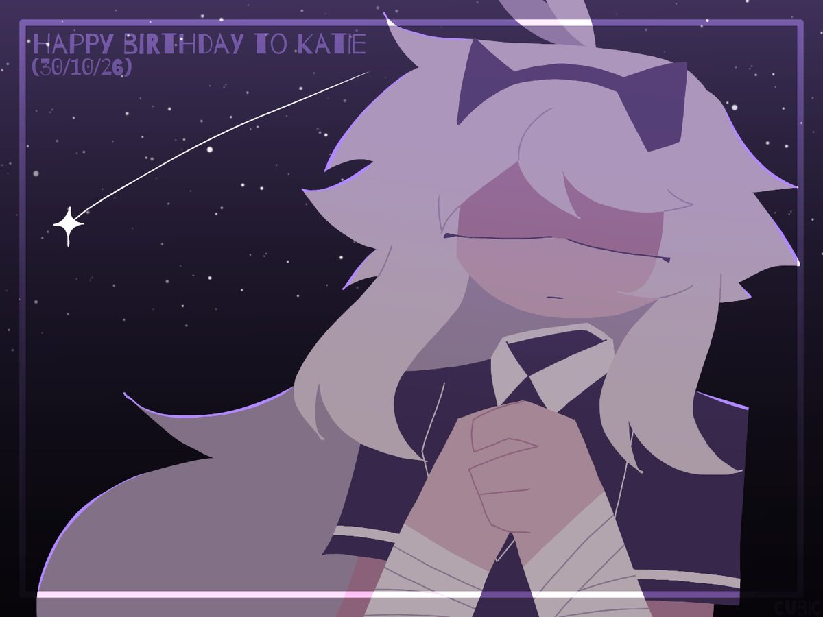 Cubic_Z_Lunaris's tweet photo. Make a wish on a shooting star 🌠
(Happy birthday, Katie!!! 🥳🎉)

#Katieverse #Kaaatieverse #fundamentalpapereducation https://t.co/YQISsRenIr