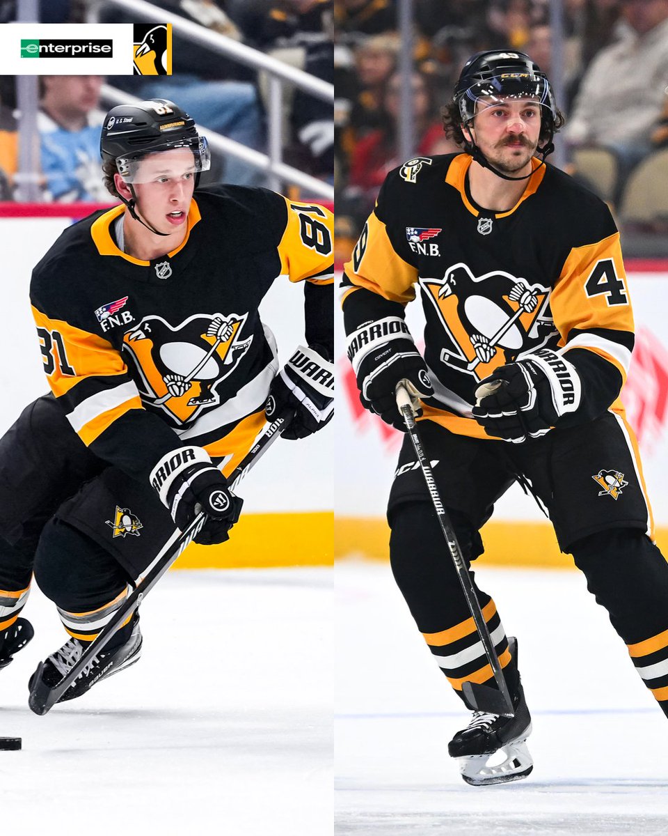 penguins's tweet photo. Forward Ben Kindel and defenseman Sam Girard have been activated from Injured Reserve. https://t.co/u6eLqg2GQW