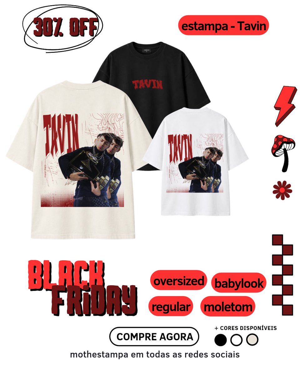 mothestampas's tweet photo. NOVIDADE NA MOTH ESTAMPAS!🙃

As estampas do Tavin e do Mano Ayron chegaram! Pra quem acompanha as batalhas de rima e quer levar essa cultura pro próprio estilo, essa é a hora! Nos modelos: Regular, Oversiezd, babylook e moletom

Garanta a sua! 
#MothEstampas #Tavin #ManoAyron https://t.co/Epqa0BJbjP