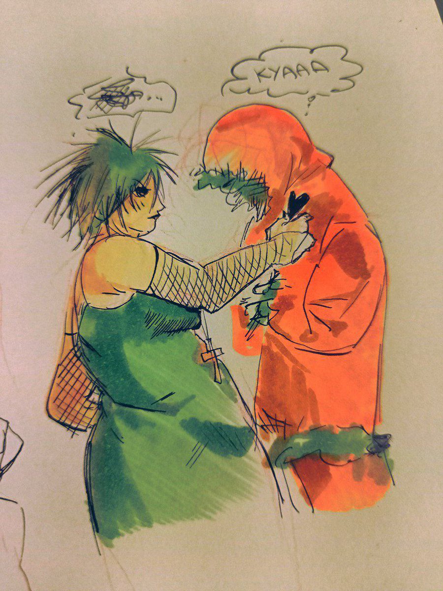 RASTAPENGUIN7's tweet photo. Hii thats my kenrietta drawings from 2025 https://t.co/qacgDSYH8s