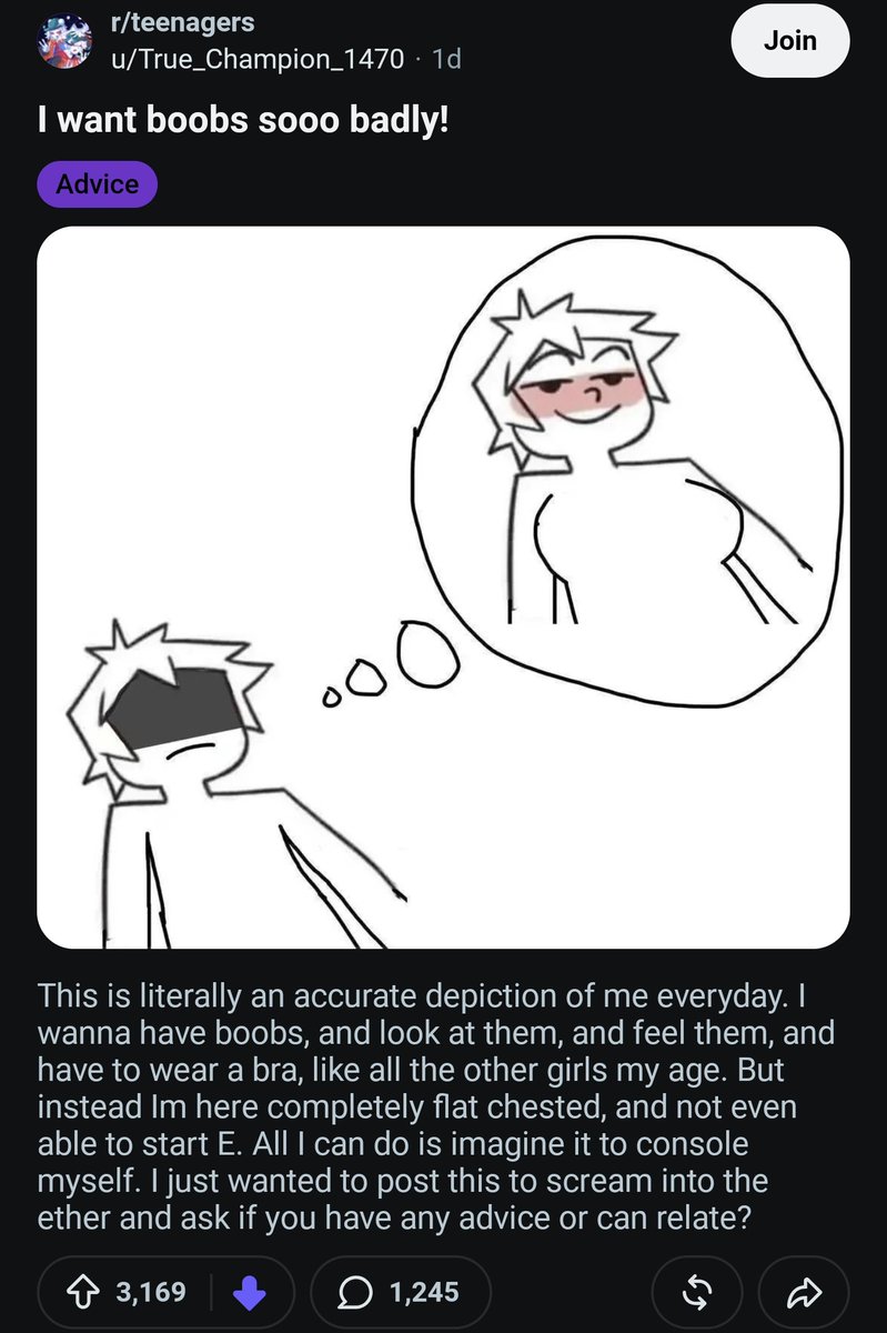Reddit_Retards's tweet photo. A male teenager who's been groomed by Redditors... https://t.co/WqCVpjLyma