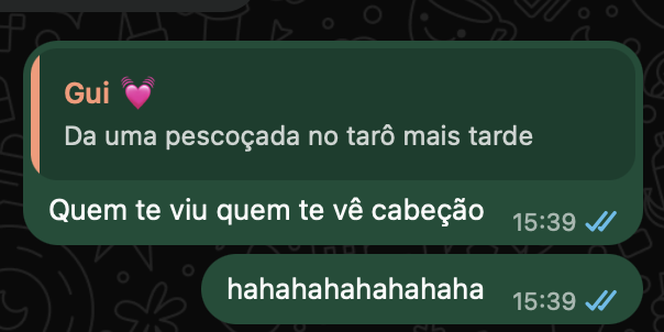 _poisonevy's tweet photo. Mais um dia normal no nosso relacionamento interreligioso kkkkk 🫶🏻 https://t.co/WQISr7XhDQ