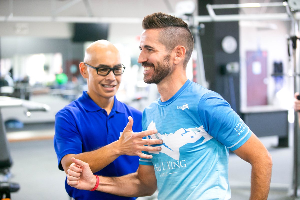umchealthsystem's tweet photo. Our physical therapists make a difference in the lives of our patients every day by helping them recover after surgery or injury, rebuild strength, improve mobility and regain independence.

Thank you UMC Team Rehab for helping our patients get back to doing the things they love! https://t.co/xZbgGkmgkU