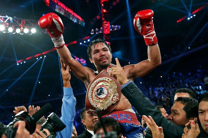 JesusSavesUs777's tweet photo. Boxer Manny Pacquiao: “Jesus Christ is my Lord and Savior. Without Him I am nothing.” https://t.co/LxhqjkGOAe